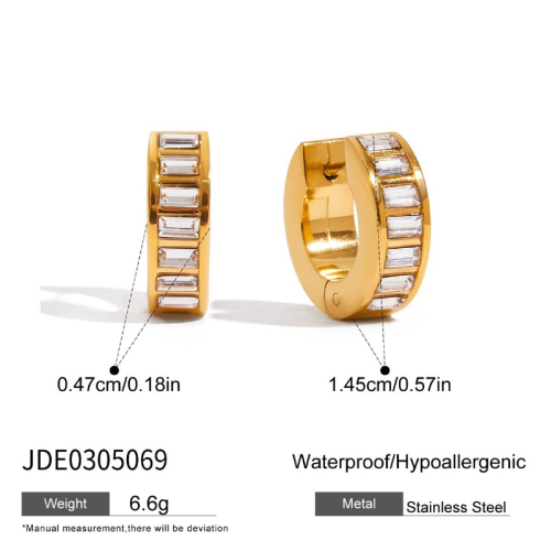 Boucles d’oreilles en acier – E0305069