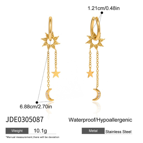 Boucles d’oreilles en acier – E0305087