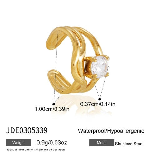 Boucles d’oreilles en acier – E0305339