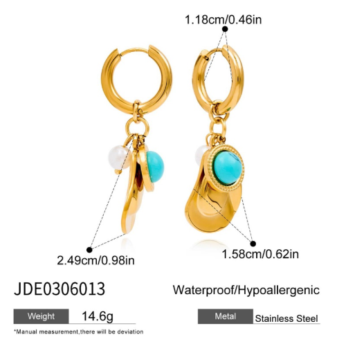 Boucles d’oreilles en acier – E0306013