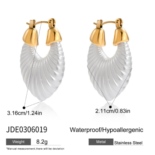 Boucles d’oreilles en acier – E0306019