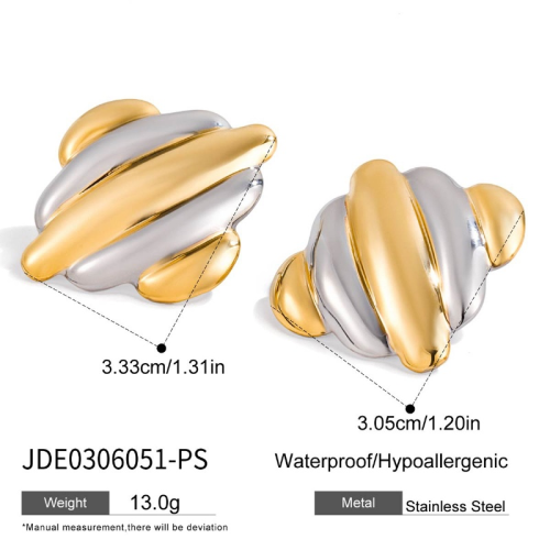 Boucles d’oreilles en acier – E0306051-PS