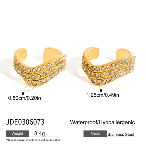 Boucles d’oreilles en acier – E0306073