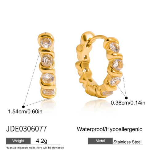 Boucles d’oreilles en acier – E0306077