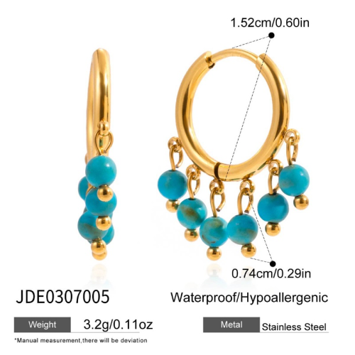 Boucles d’oreilles en acier – E0307005