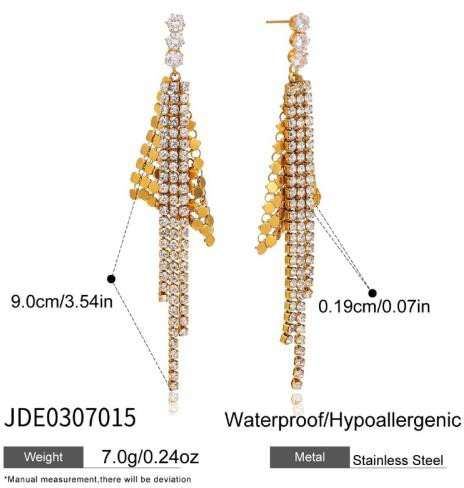 Boucles d’oreilles en acier – E0307015