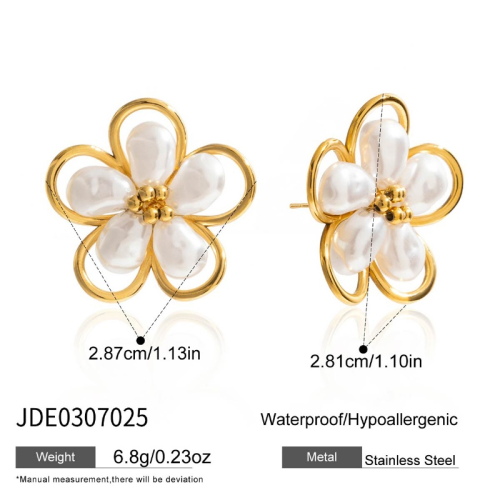 Boucles d’oreilles en acier – E0307025
