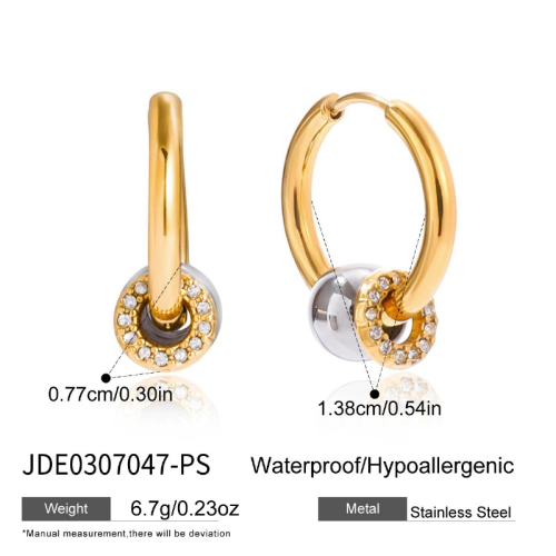 Boucles d’oreilles en acier – E0307047-PS