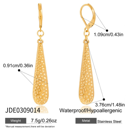 Boucles d’oreilles en acier – E0309014