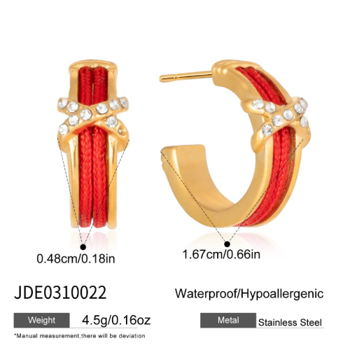 Boucles d’oreilles en acier – E0310022