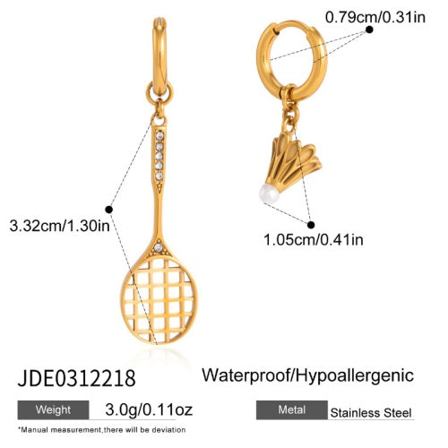 Boucles d’oreilles en acier – E0312218