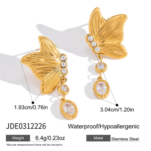 Boucles d’oreilles en acier – E0312226