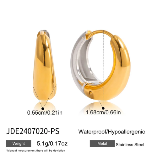 Boucles d’oreilles en acier – E2407020-PS