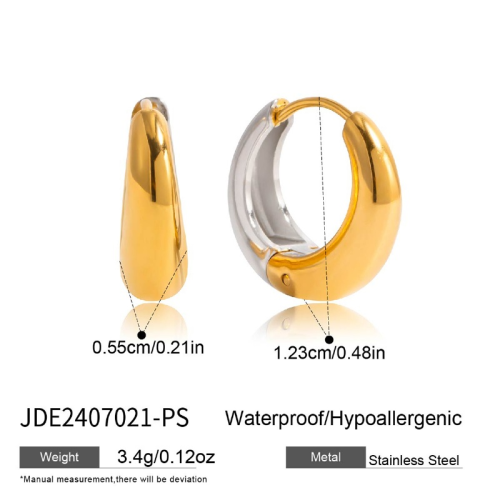 Boucles d’oreilles en acier – E2407021-PS