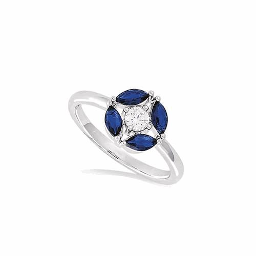 Bague argent rh — 11EC0060SS