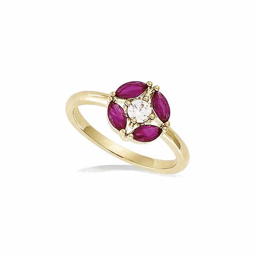 Bague Plaqué Or  – 12EC0060SF