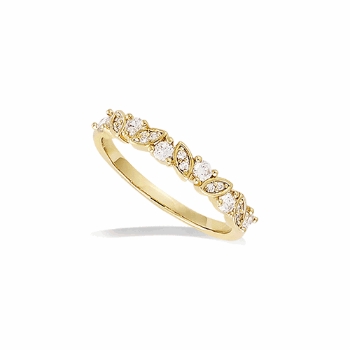 Bague en plaqué or – 12ED0190CZ