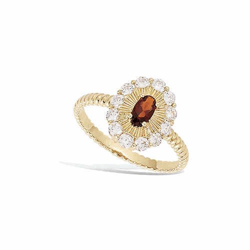 Bague en plaqué or – 12ED0200SG