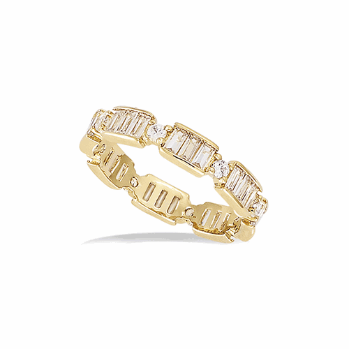 Bague en plaqué or – 12ED0220CZ