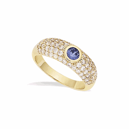 Bague en plaqué or – 12ED0270TZ