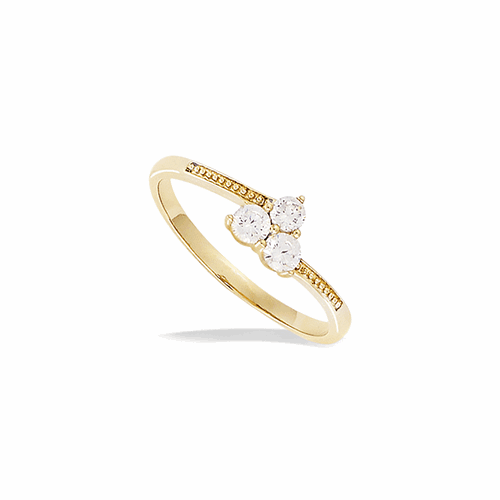 Bague en plaqué or – 12ED0600CZ