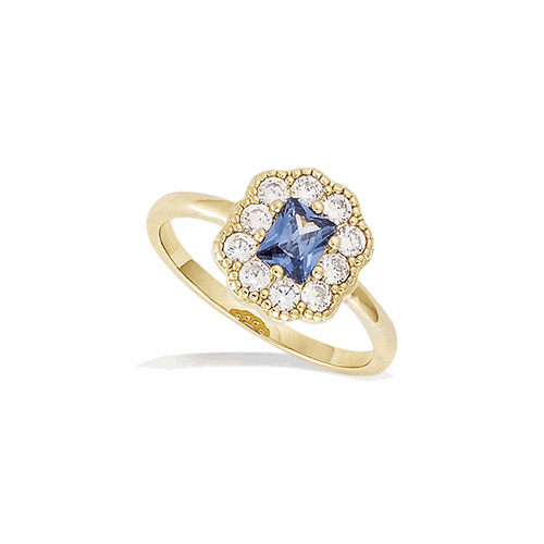 Bague en plaqué or – 12ED0670TZ