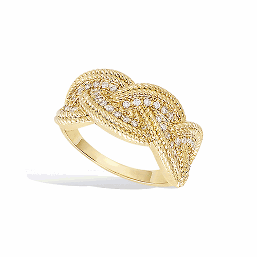 Bague en plaqué or – 12ED0690CZ