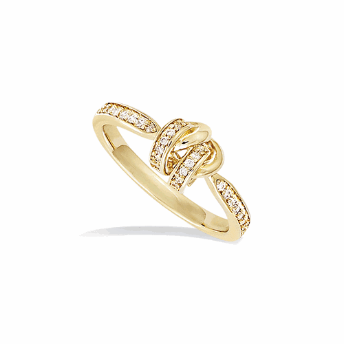 Bague en plaqué or – 12ED0800CZ