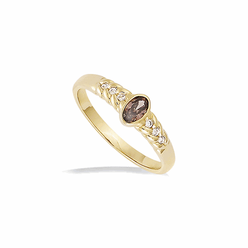 Bague en plaqué or – 12ED0900SKR