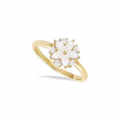 Bague en plaqué or – 12ED0960W
