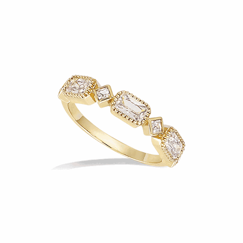 Bague en plaqué or – 12ED1551CZ
