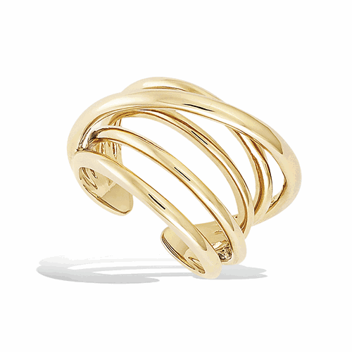 Bague en plaqué or – 12ED1820