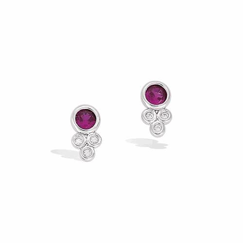 Boucles d’oreilles argent rh 21EC0231SF