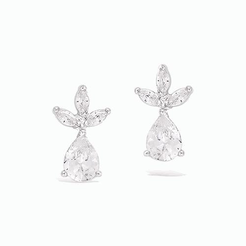 Boucles d’oreilles argent rh 21EC0300CZ