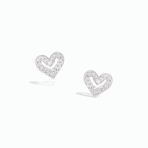 Boucles d’oreilles argent rh 21EC0570CZ