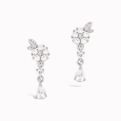 Boucles d’oreilles argent rh 21EC0931CZ