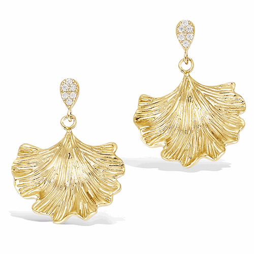 Boucles d’oreilles en plaqué or – 22ED0470CZ