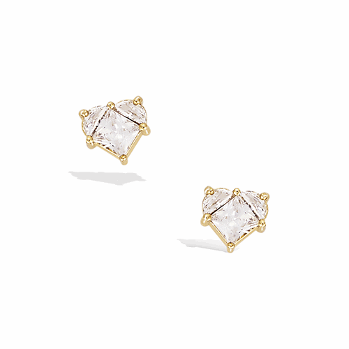 Boucles d’oreilles en plaqué or – 22ED0620CZ