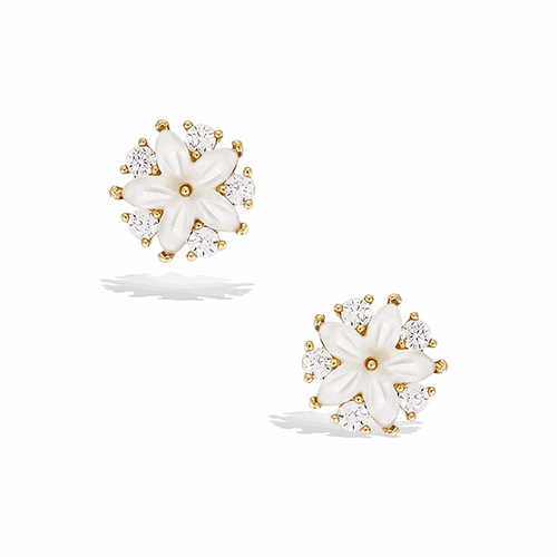 Boucles d’oreilles en plaqué or – 22ED0960W