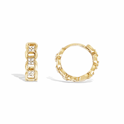 Boucles d’oreilles en plaqué or – 22ED1130CZ