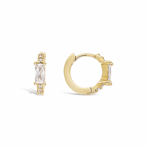 Boucles d’oreilles en plaqué or – 22ED1170CZ