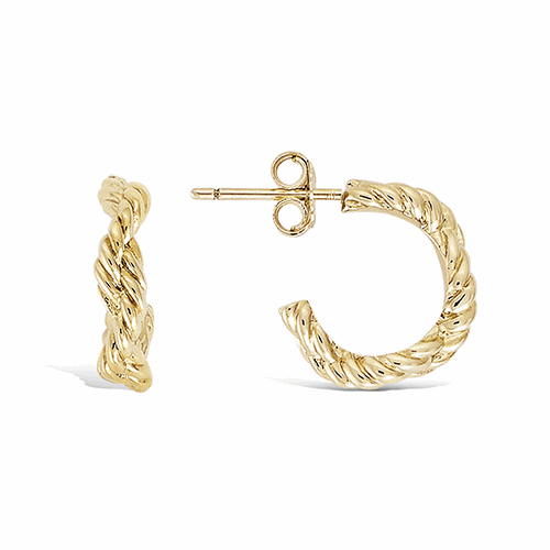Boucles d’oreilles en plaqué or – 22ED1680