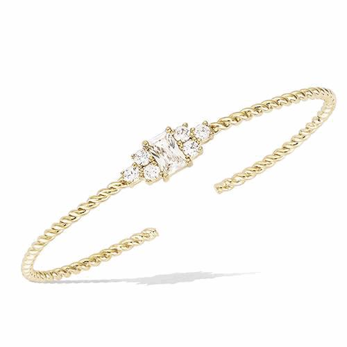 BRA Plaqué Or – 32EC0430CZ