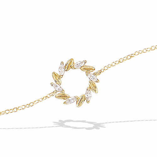 Bracelet en plaqué or – 32ED0450CZ