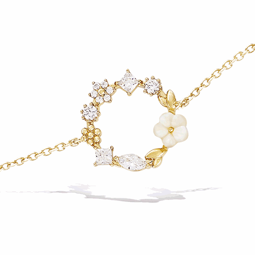 Bracelet en plaqué or – 32ED0580CZ