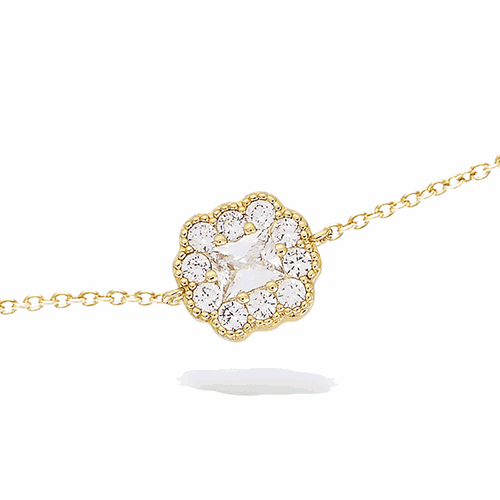 Bracelet en plaqué or – 32ED0670CZ