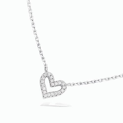 Collier argent rh 51EC0570CZ