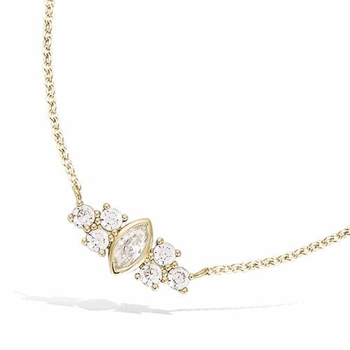 COLLIER Plaqué Or – 52EC0210CZ