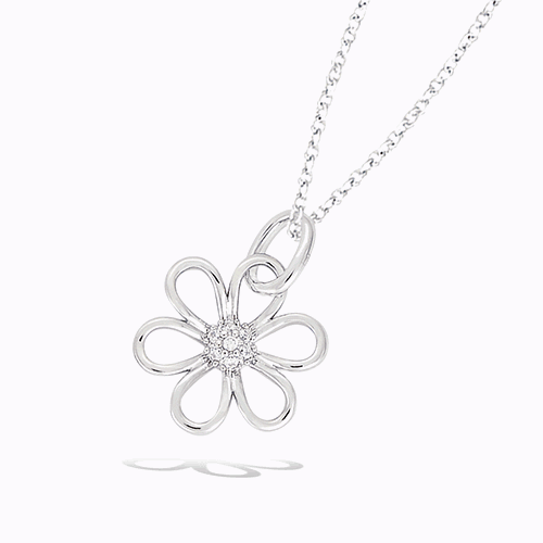 Pendentif en argent – 61EC1090CZ