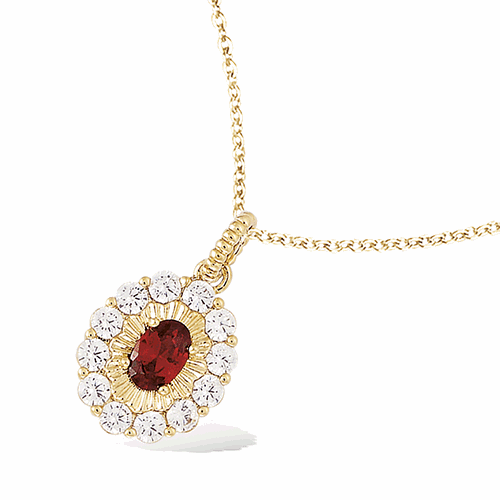 Pendentif en plaqué or – 62ED0200SG